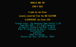 Droolig and the King's Gold — screenshot 1